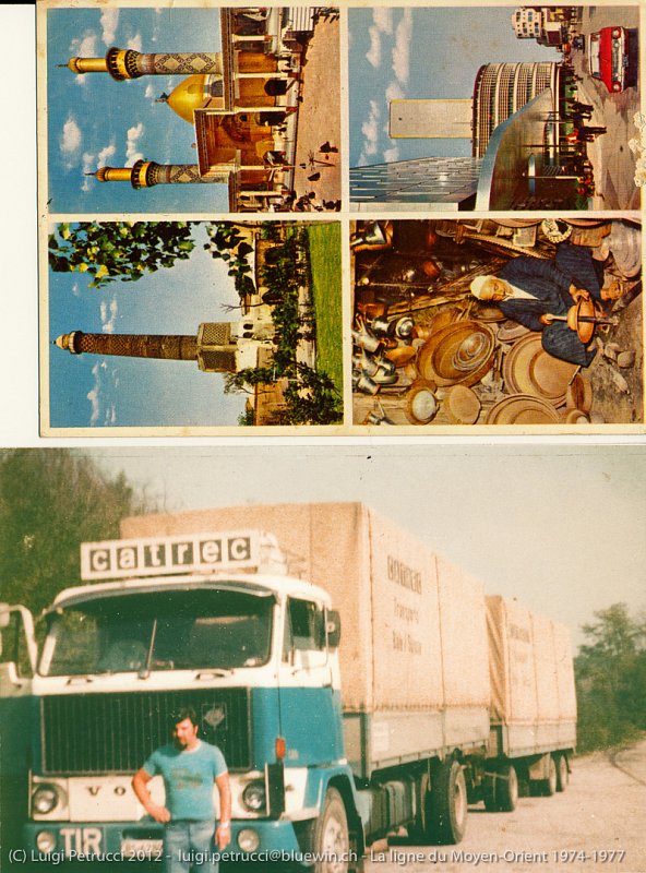 La ligne diu Moyen-Orient de 1974 à 1977