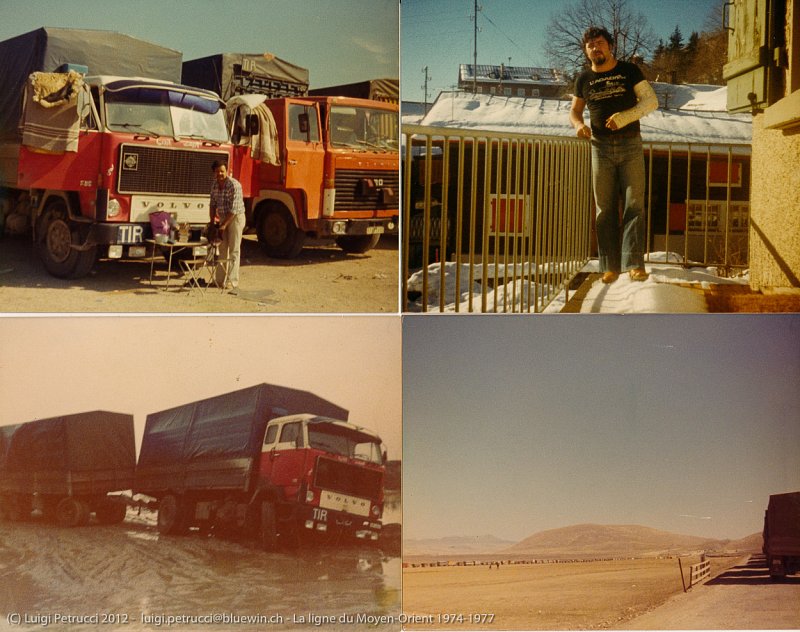 La ligne diu Moyen-Orient de 1974 à 1977