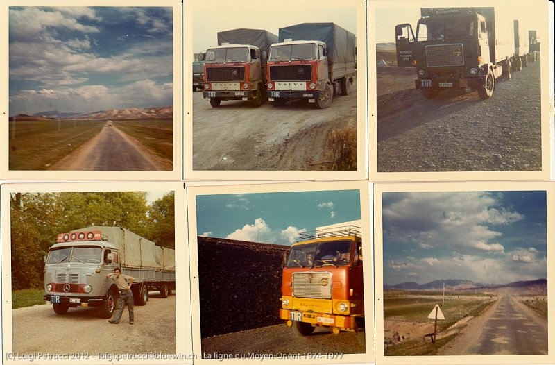 La ligne diu Moyen-Orient de 1974 à 1977
