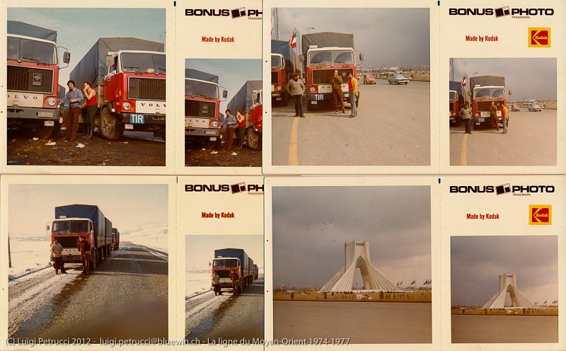 La ligne diu Moyen-Orient de 1974 à 1977