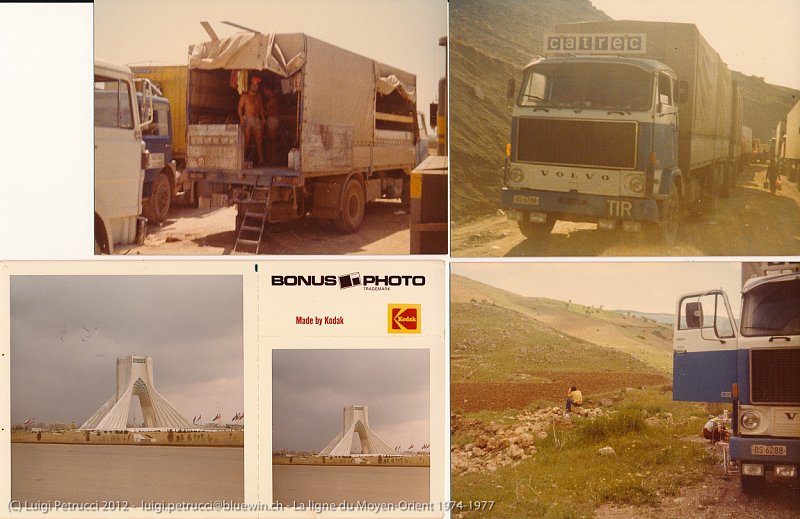 La ligne diu Moyen-Orient de 1974 à 1977