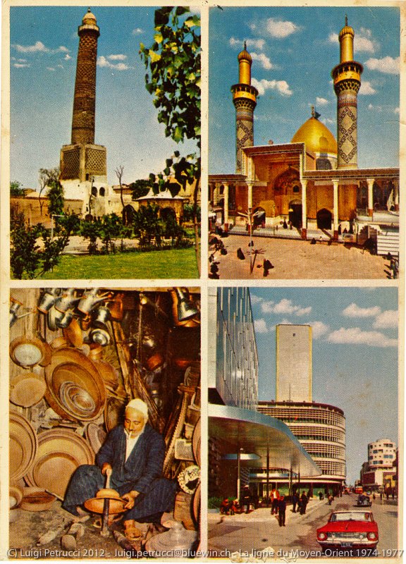 La ligne diu Moyen-Orient de 1974 à 1977