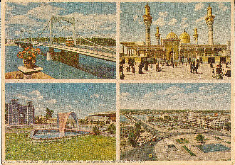 La ligne diu Moyen-Orient de 1974 à 1977