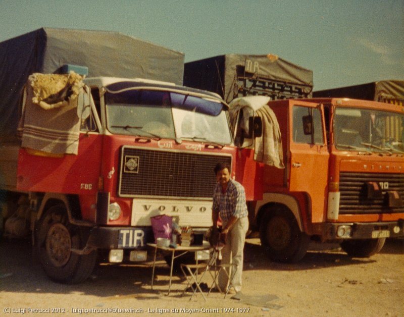 La ligne diu Moyen-Orient de 1974 à 1977