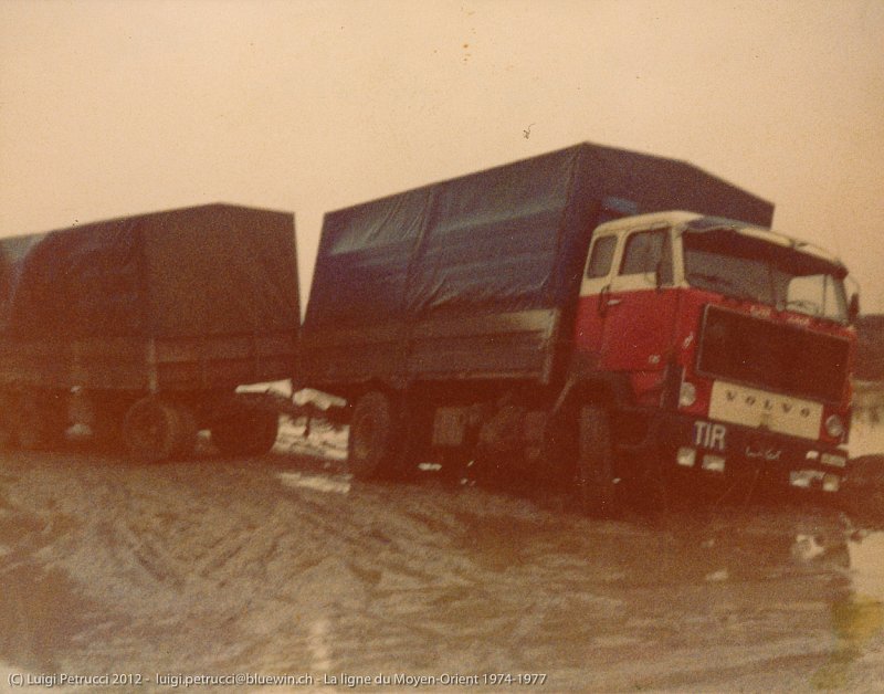La ligne diu Moyen-Orient de 1974 à 1977
