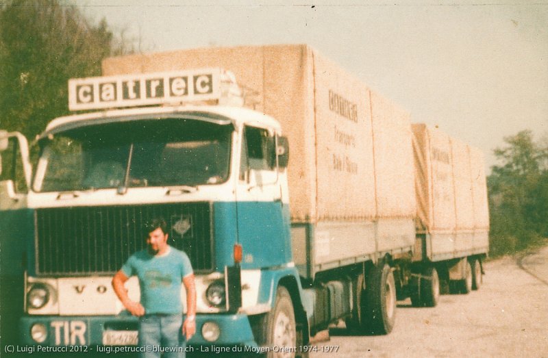 La ligne diu Moyen-Orient de 1974 à 1977