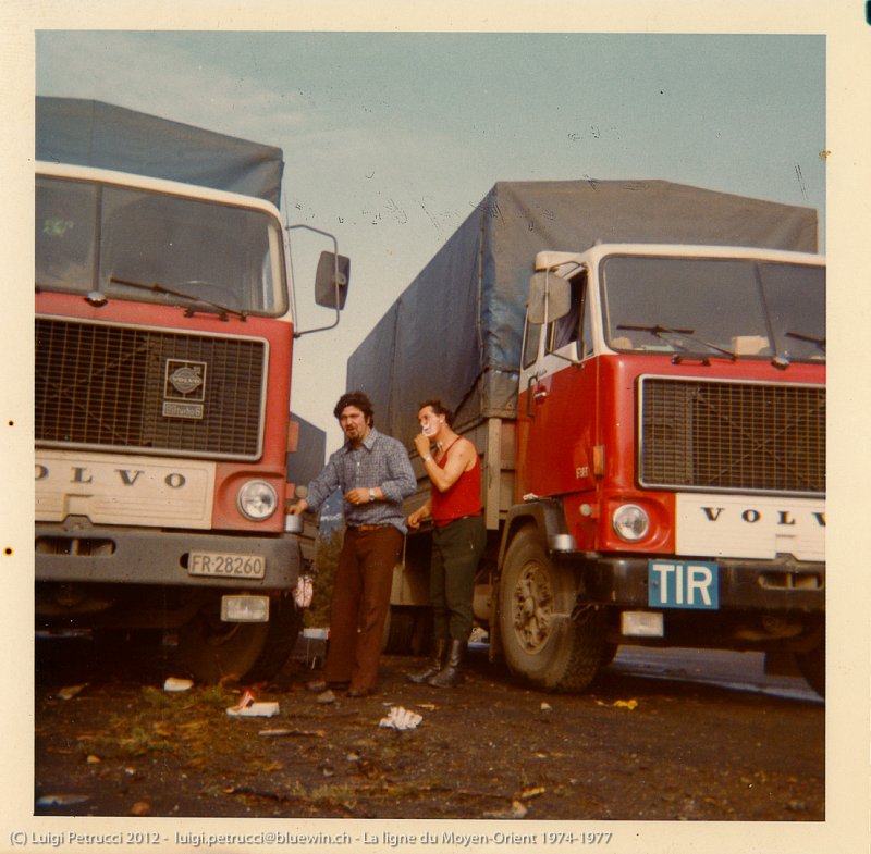 La ligne diu Moyen-Orient de 1974 à 1977