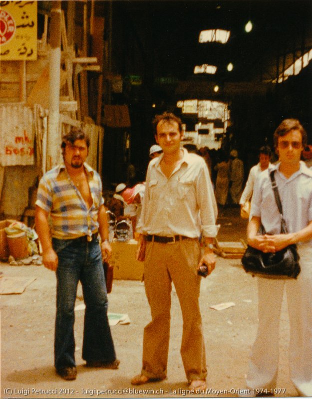 La ligne diu Moyen-Orient de 1974 à 1977