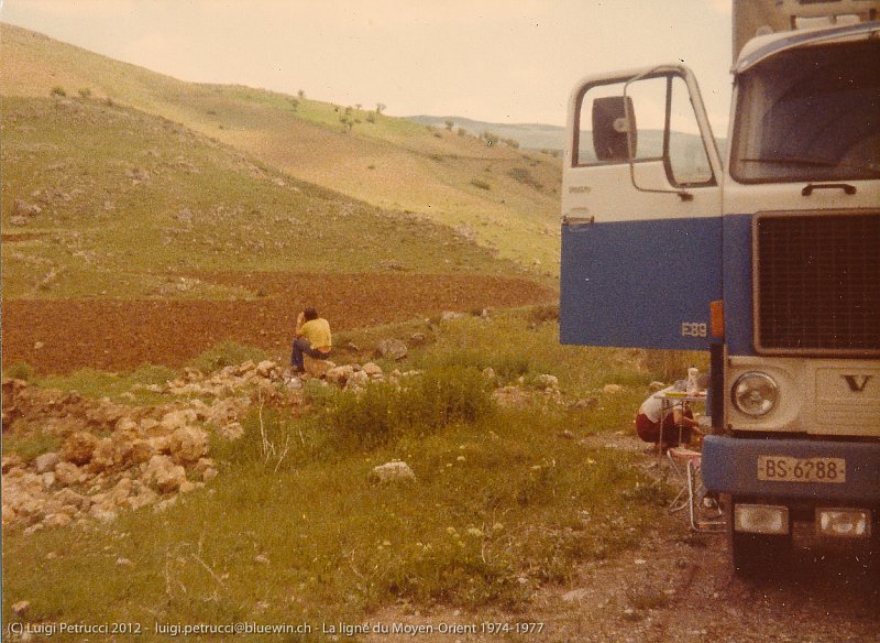 La ligne diu Moyen-Orient de 1974 à 1977