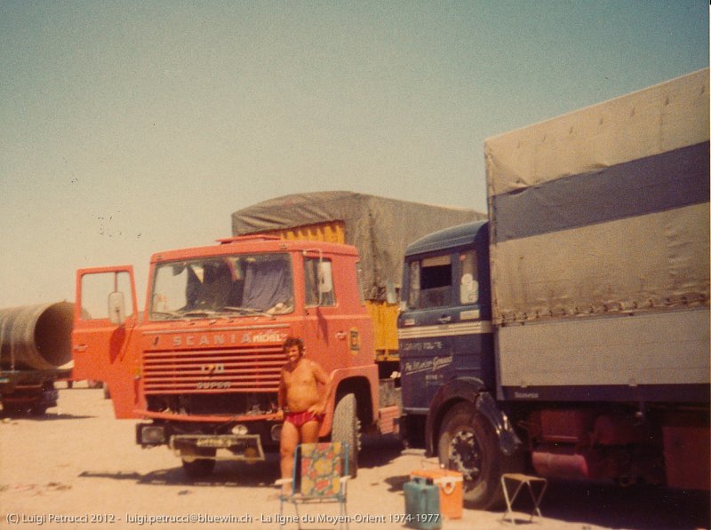 La ligne diu Moyen-Orient de 1974 à 1977