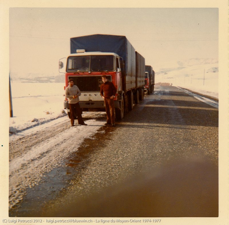 La ligne diu Moyen-Orient de 1974 à 1977