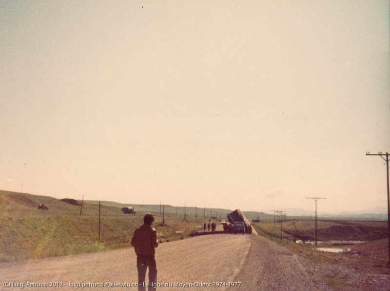 La ligne diu Moyen-Orient de 1974 à 1977