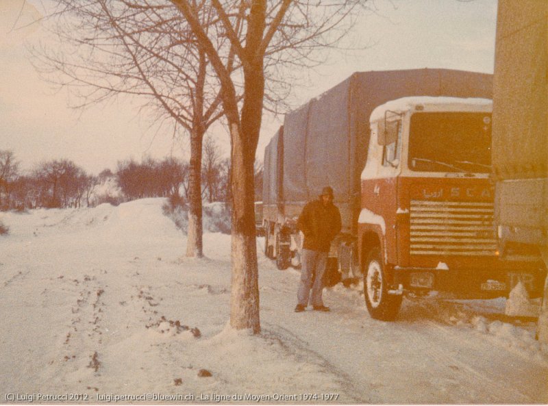 La ligne diu Moyen-Orient de 1974 à 1977