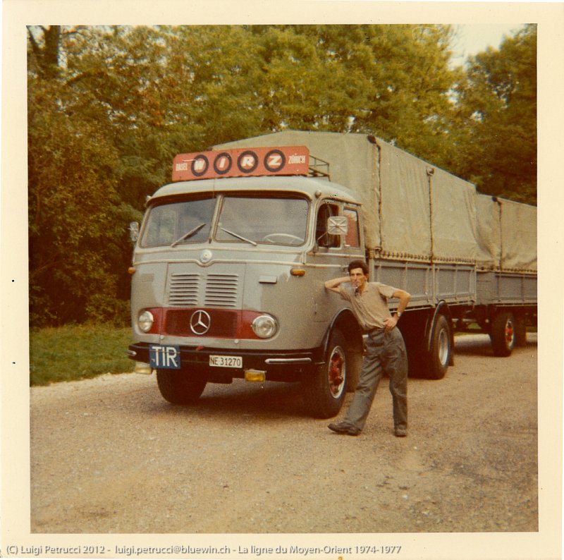 La ligne diu Moyen-Orient de 1974 à 1977