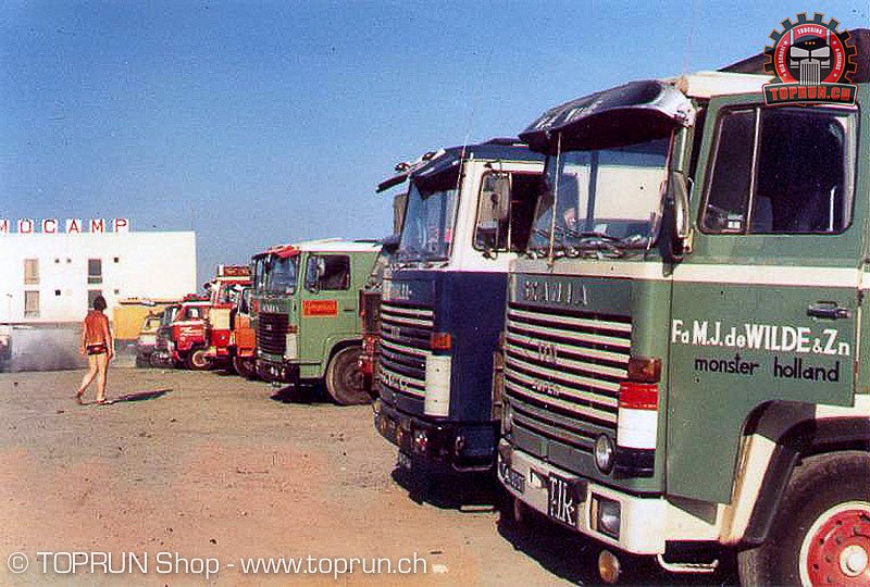 TOPRUN - Road Transport history - Holland to Middle-East 1960-19