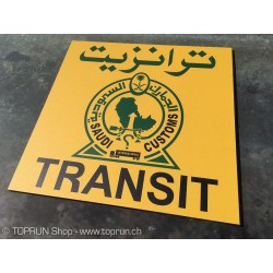 Saudi TRANSIT Old - Panneau...