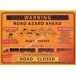 Outback Roadtrain Warning -...